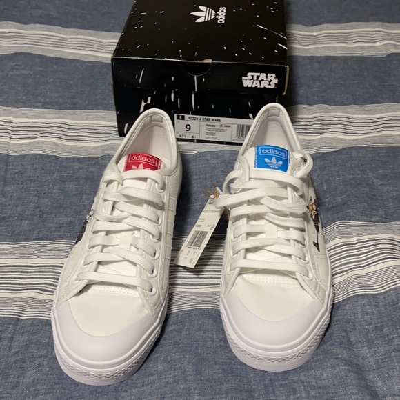 New adidas Niza X Star Wars Sneakers. Men’s size 9. “Intergalactic Race” design. - Picture 2 of 15